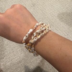 Natural Shell Bracelet Set